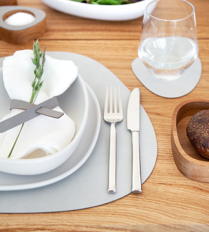 Set de Table Cloud-Nupo réversible curve L 1 pièce - Black-metalic - LIND DNA