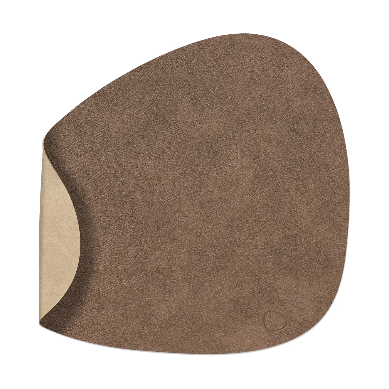 Set de Table Cloud-Nupo réversible curve L 1 pièce, Brown-sand LIND DNA