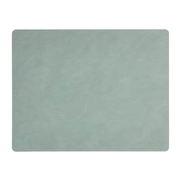 Set de Table Cloud-Nupo réversible square 1 pièce - Gris Anthracite -Vert pastel - LIND DNA