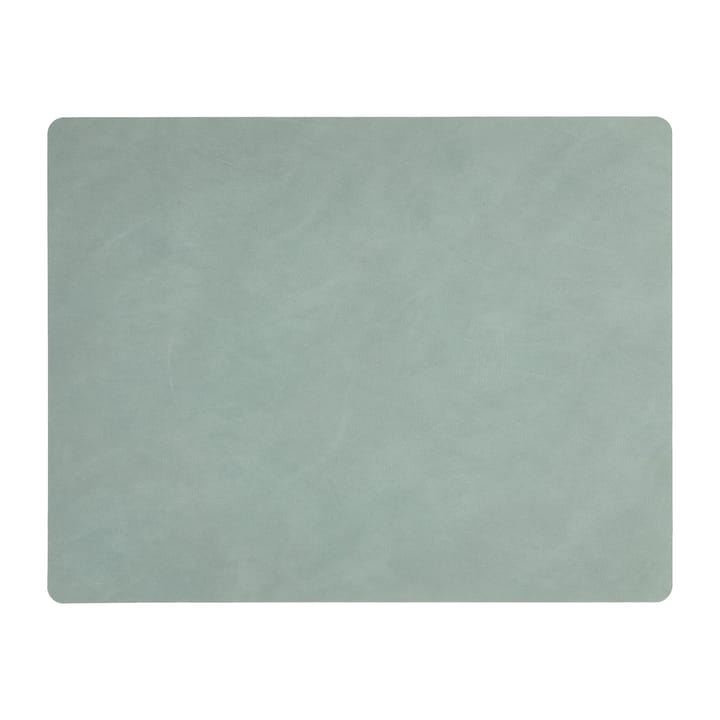 Set de Table Cloud-Nupo réversible square 1 pièce - Gris Anthracite -Vert pastel - LIND DNA