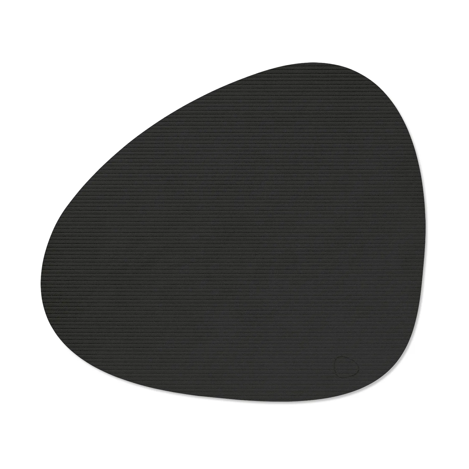 Set de table Corduroy curve L, Black ink LIND DNA