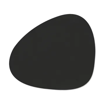Set de table Corduroy curve L - Black ink - LIND DNA