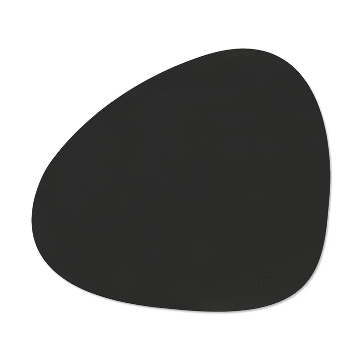 Set de table Corduroy curve L - Black ink - LIND DNA