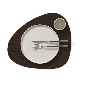 Set de table Corduroy curve L - Hazel - LIND DNA
