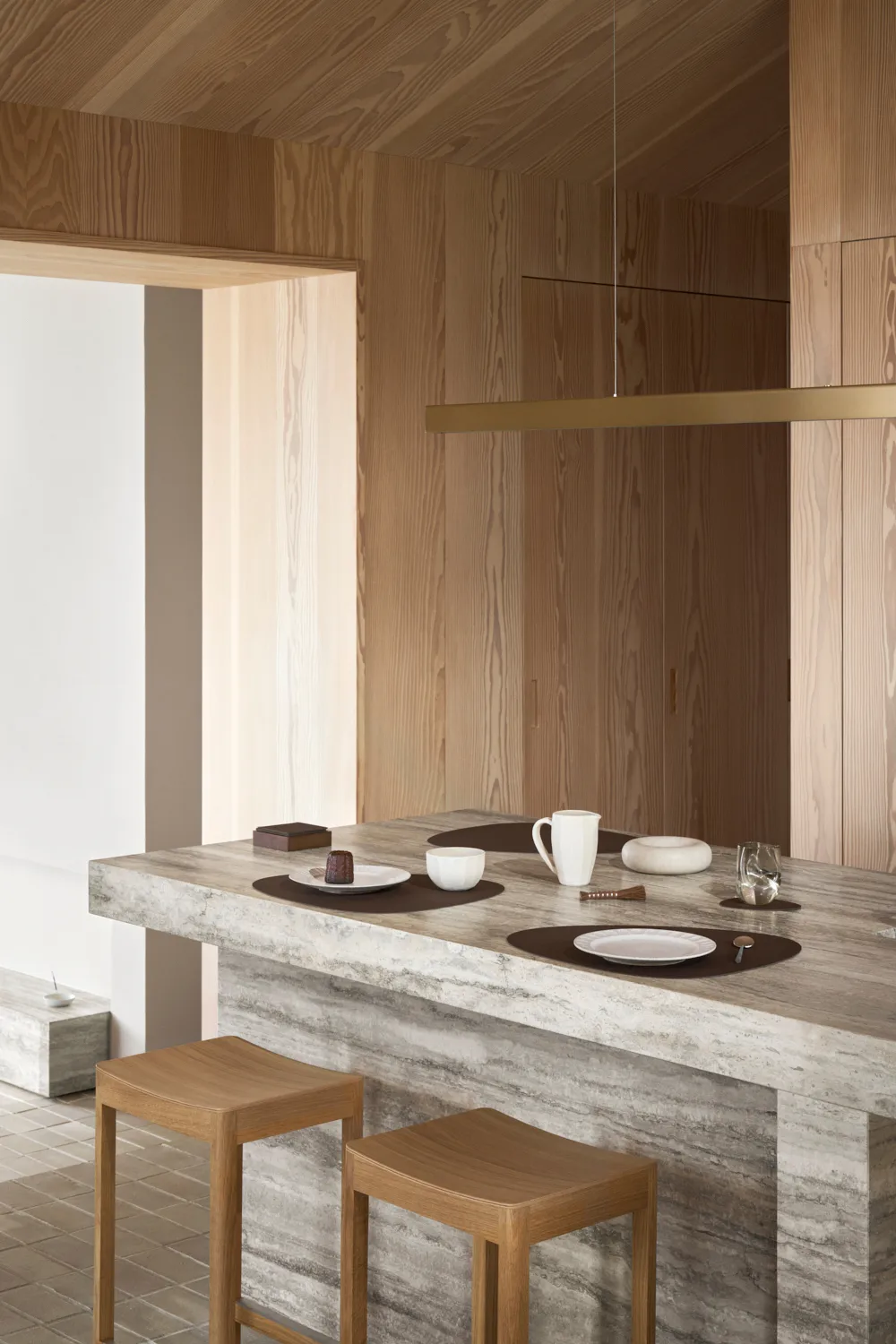 Set de table Corduroy curve L, Hazel LIND DNA