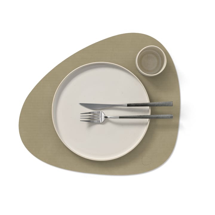 Set de table Corduroy curve L, Herbal Dust LIND DNA