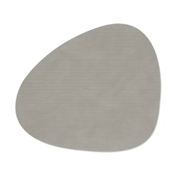 Set de table Corduroy curve L - Light Grey - LIND DNA