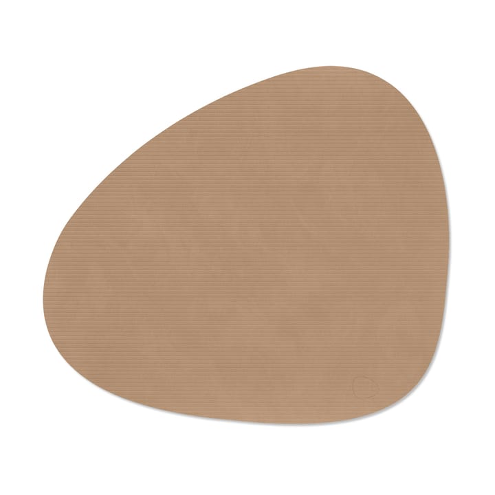 Set de table Corduroy curve L - Nougat - LIND DNA