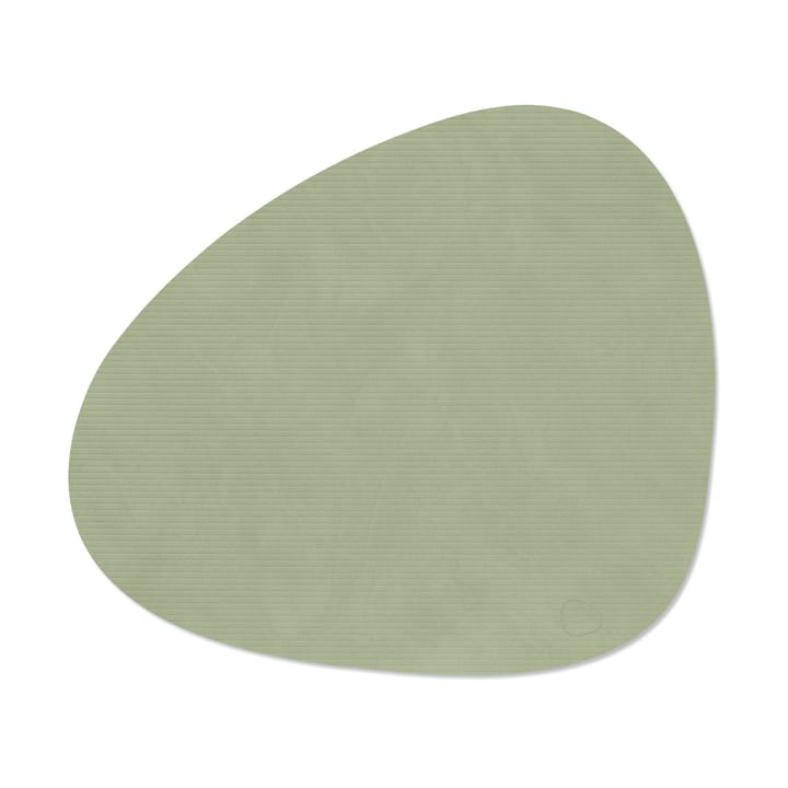 Set de table Corduroy curve L - Olive Green - LIND DNA