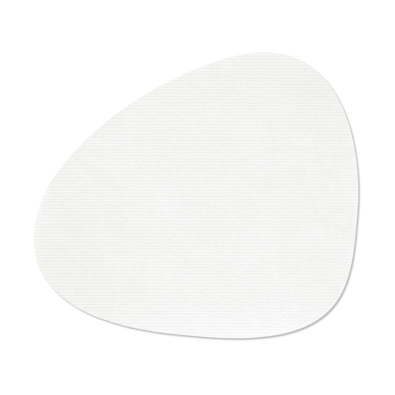 Set de table Corduroy curve L, Pure white LIND DNA