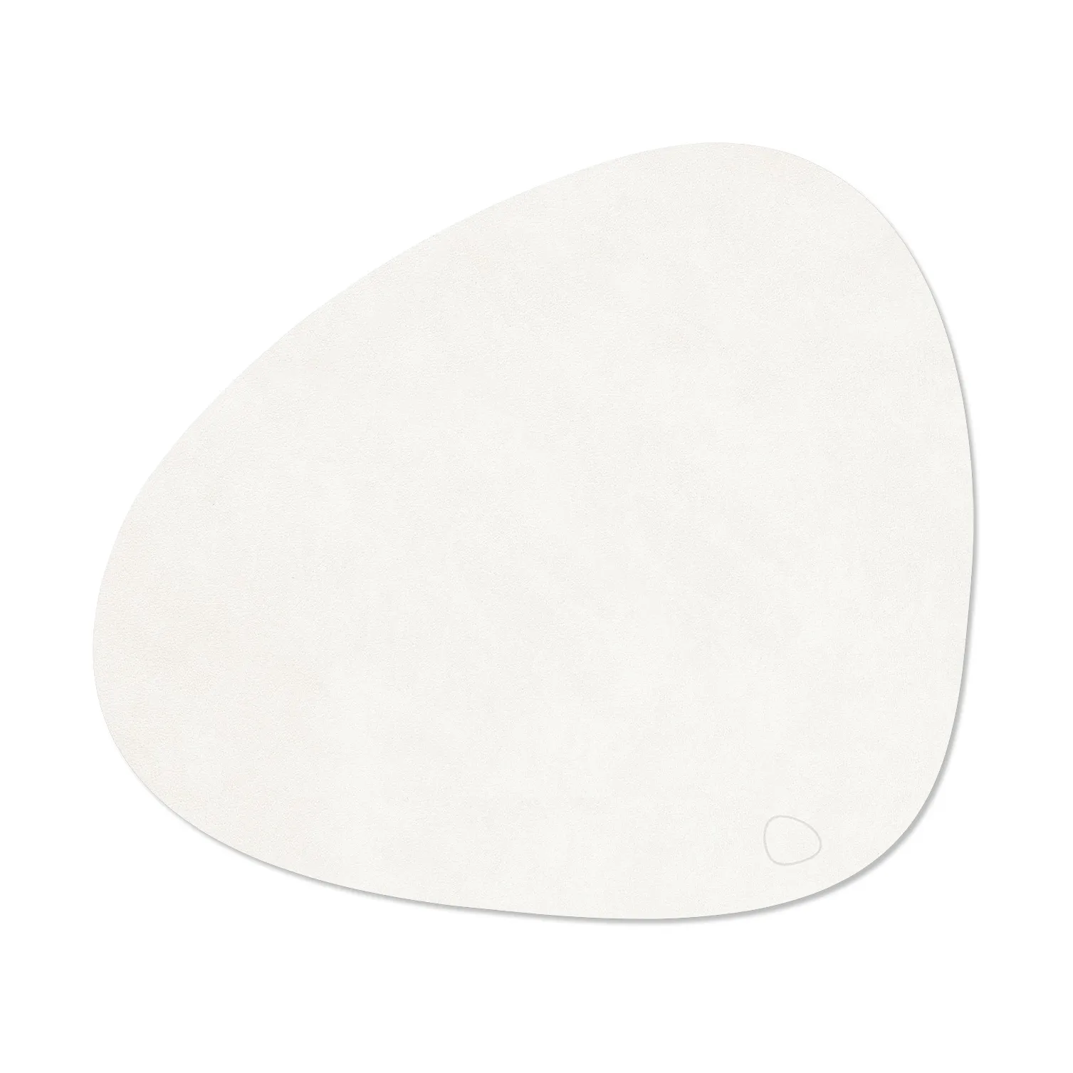 Set de table Corduroy curve L, Pure white LIND DNA