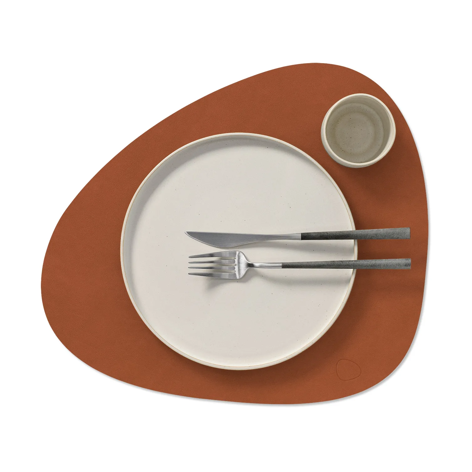 Set de table Corduroy curve L, Rust LIND DNA