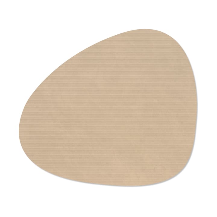 Set de table Corduroy curve L - Sand - LIND DNA