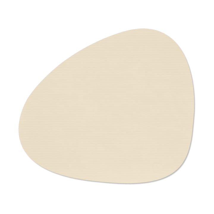 Set de table Corduroy curve L - Vanilla - LIND DNA