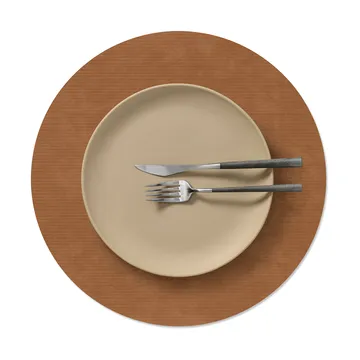 Set de table Corduroy - Nature, circle, L - LIND DNA