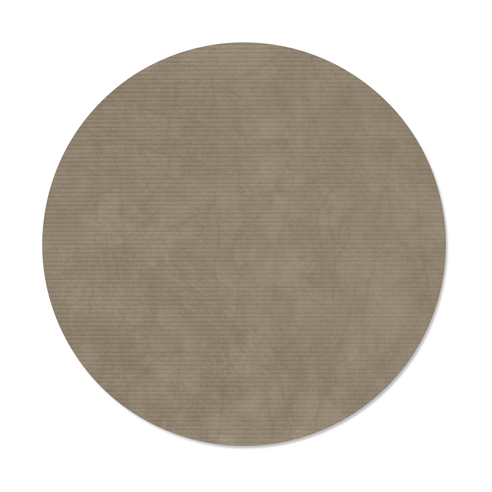 Set de table Corduroy, Nomad grey, circle, L LIND DNA