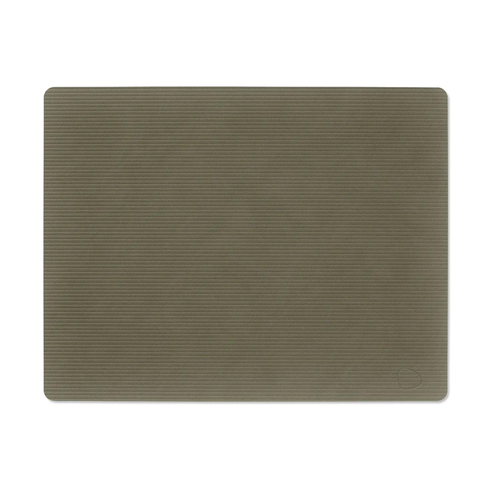 Set de table Corduroy square L, Army Green LIND DNA