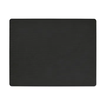 Set de table Corduroy square L - Black ink - LIND DNA