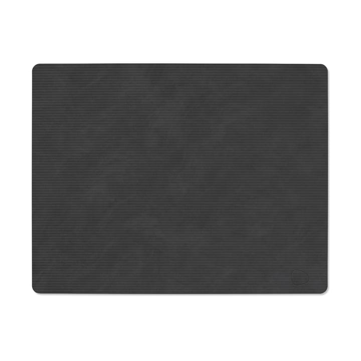 Set de table Corduroy square L - Black - LIND DNA