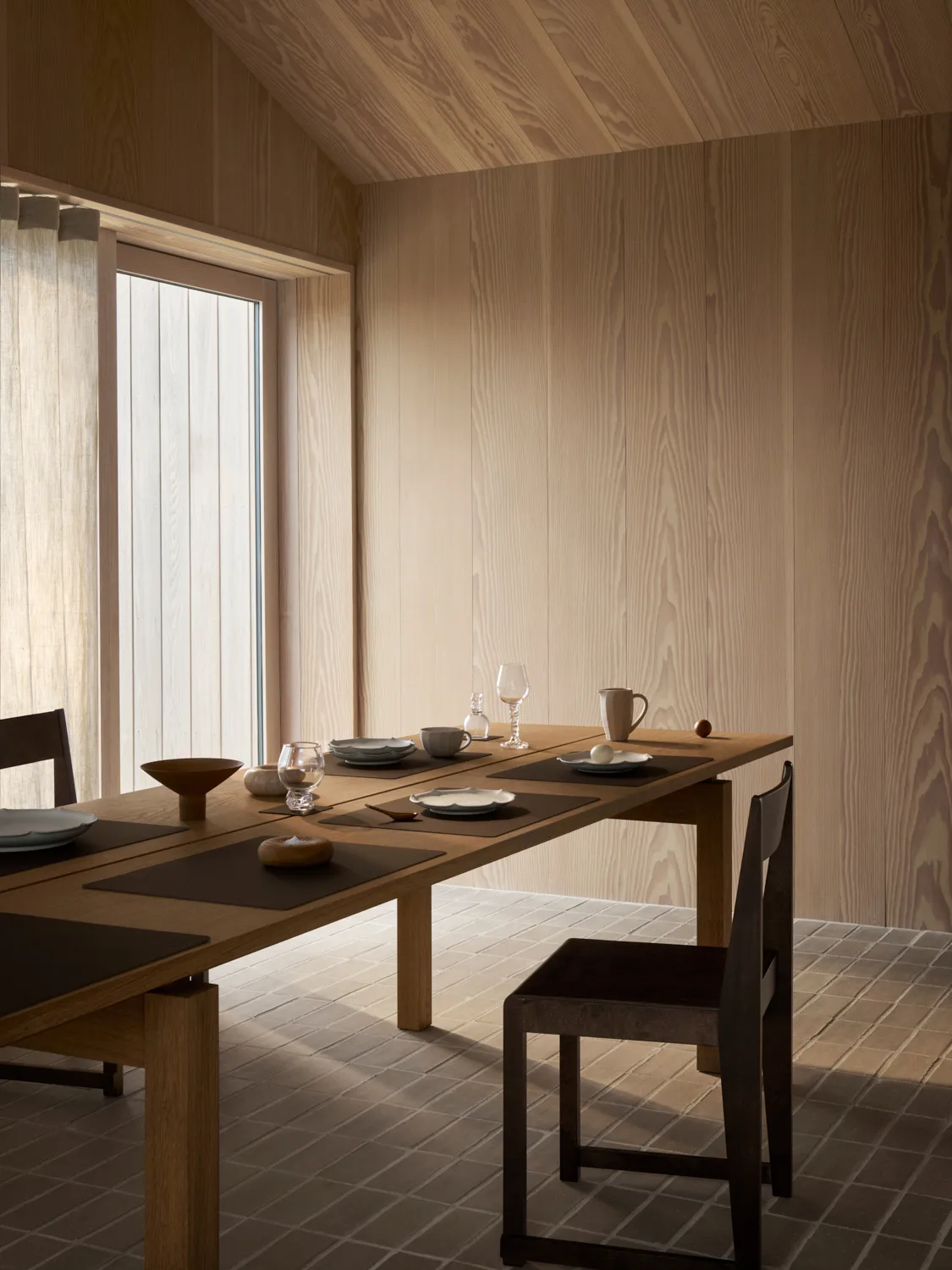 Set de table Corduroy square L, Hazel LIND DNA