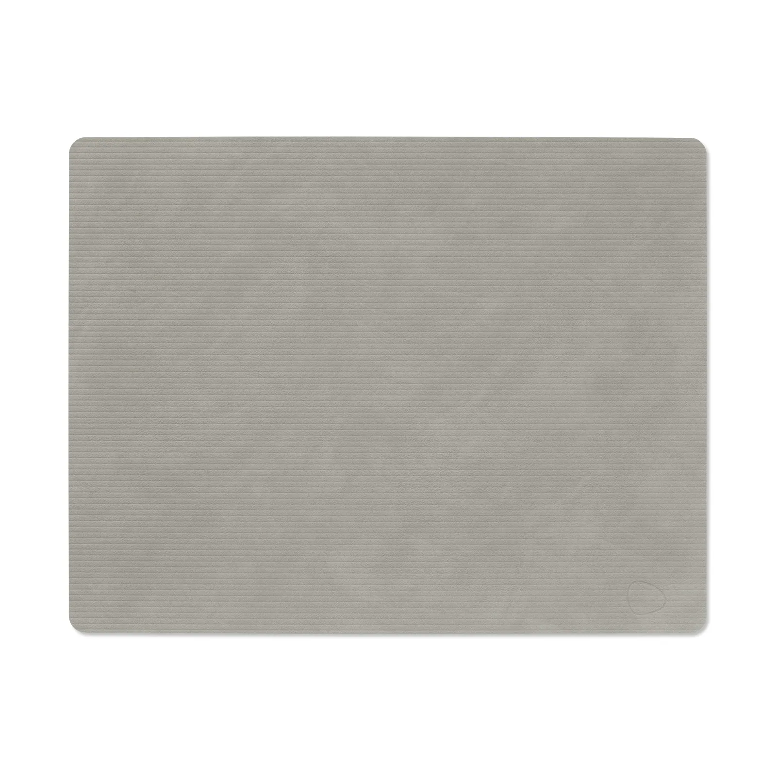 Set de table Corduroy square L, Light Grey LIND DNA