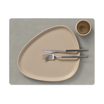 Set de table Corduroy square L - Light Grey - LIND DNA
