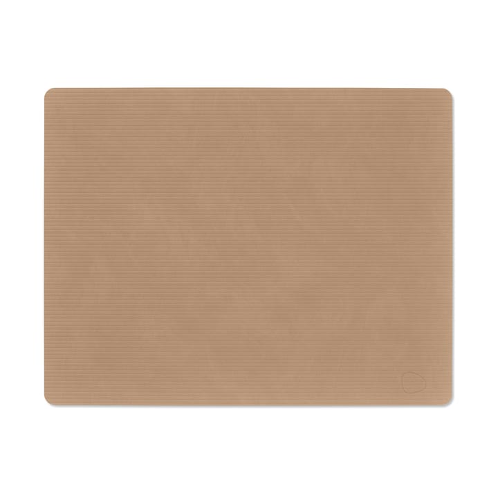 Set de table Corduroy square L - Nougat - LIND DNA