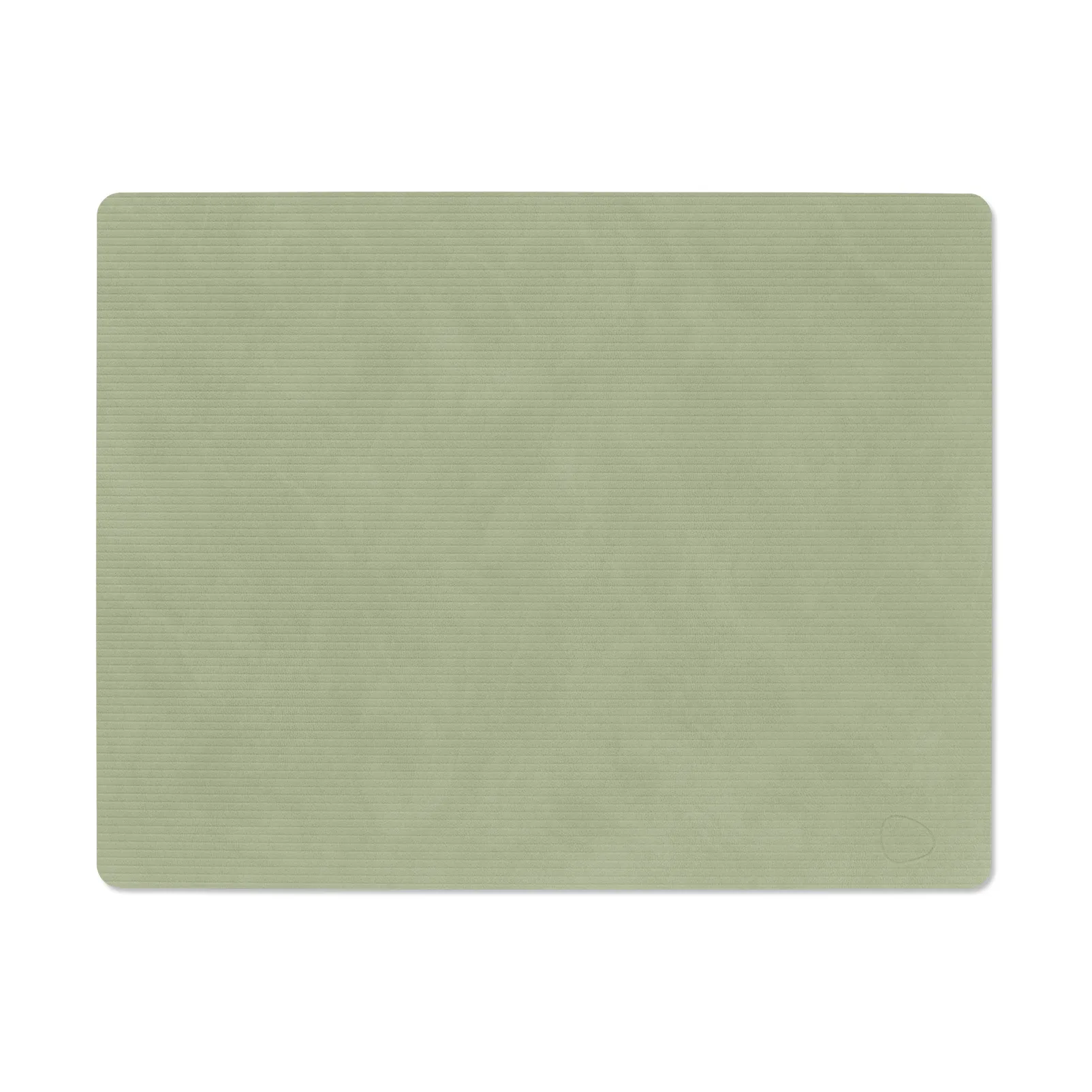 Set de table Corduroy square L, Olive Green LIND DNA