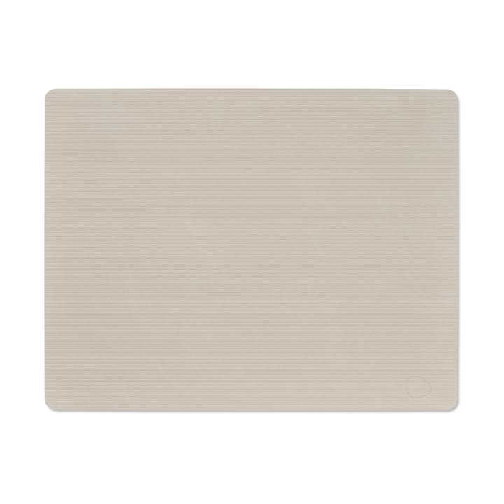 Set de table Corduroy square L - Oyster White - LIND DNA