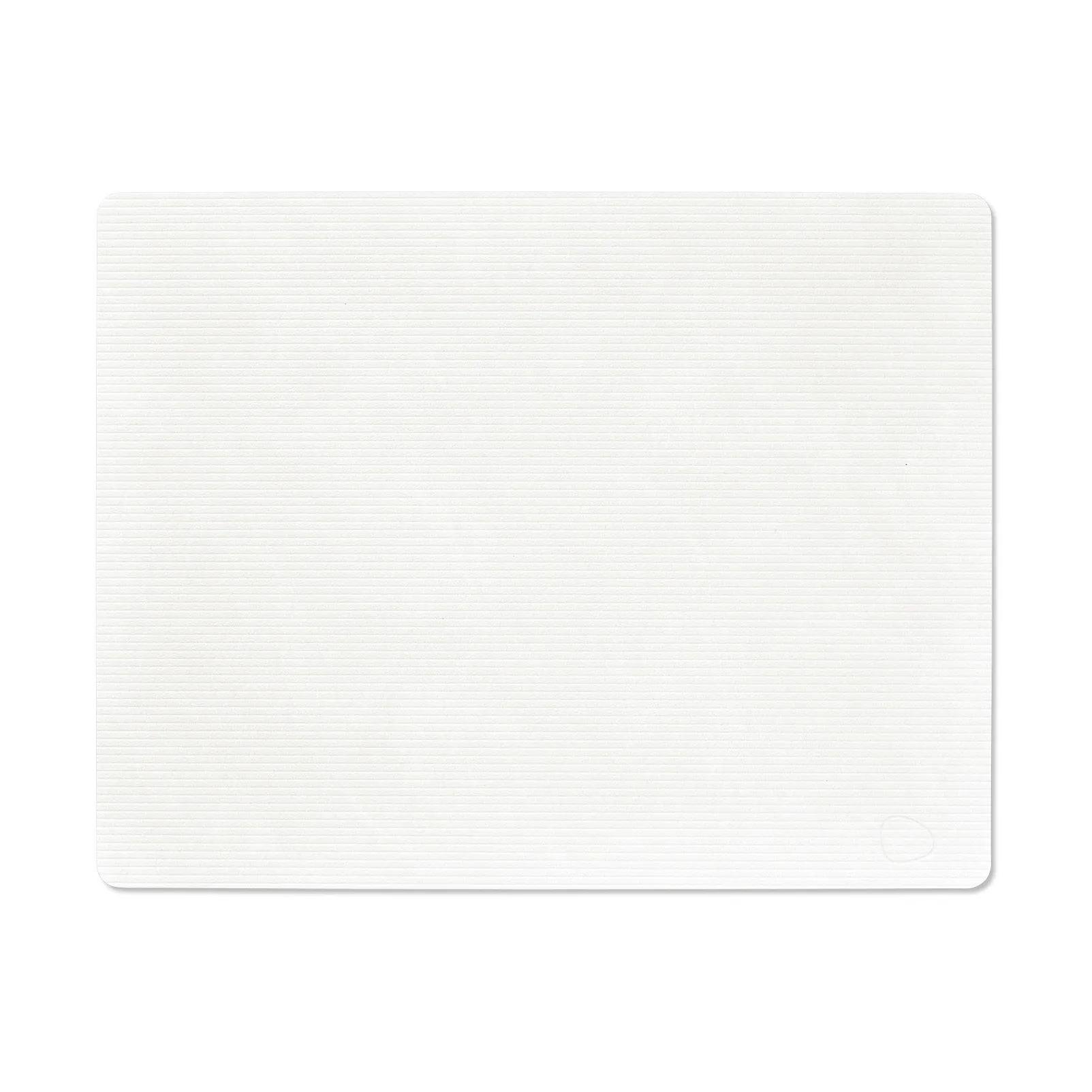 Set de table Corduroy square L, Pure white LIND DNA