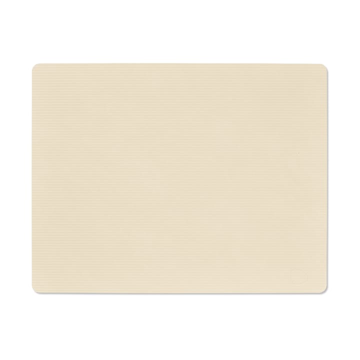Set de table Corduroy square L - Vanilla - LIND DNA