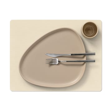 Set de table Corduroy square L - Vanilla - LIND DNA