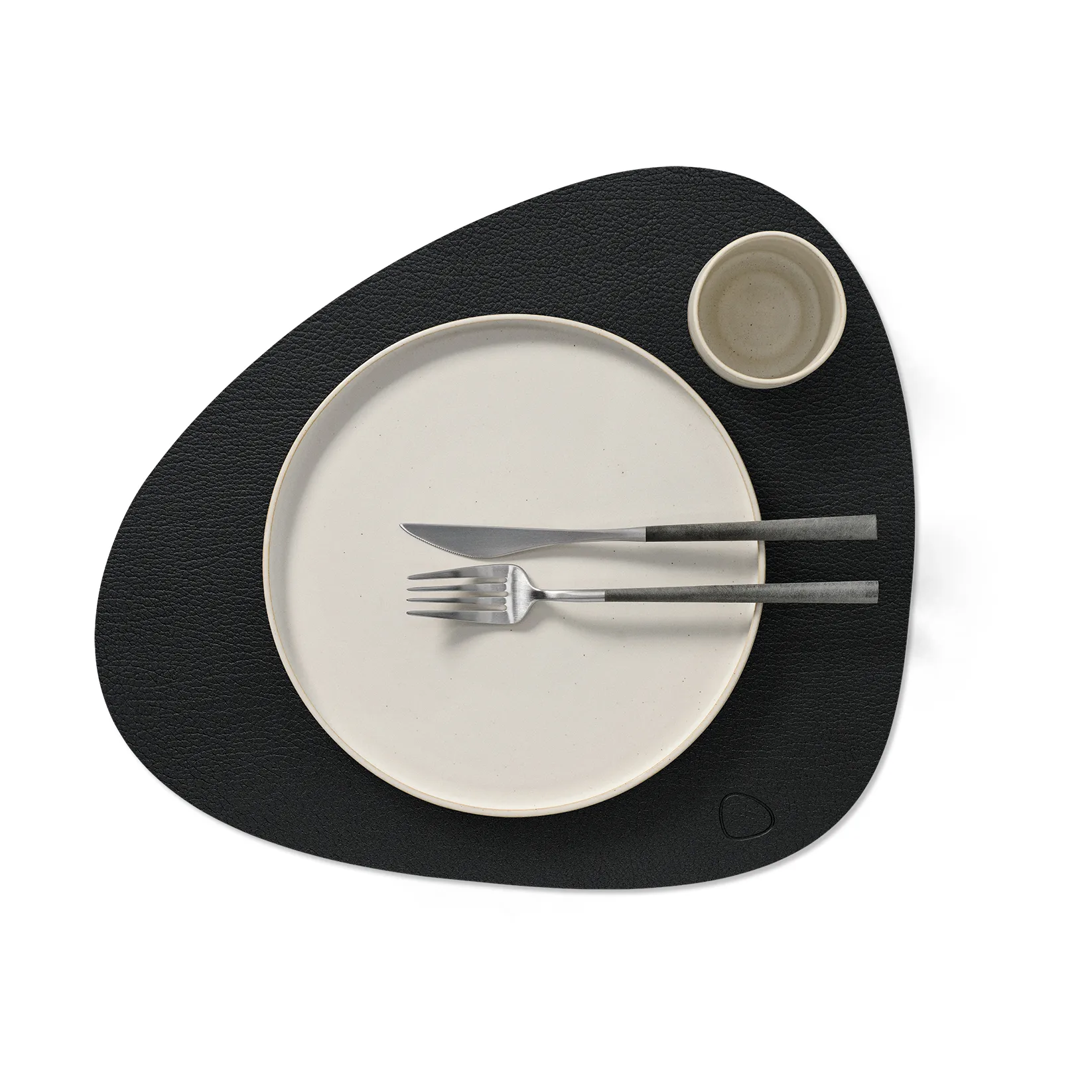 Set de Table curve Bull L, Noir LIND DNA