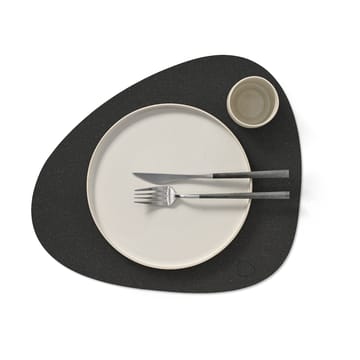 Set de table curve Core L  - Flecked anthracite - LIND DNA