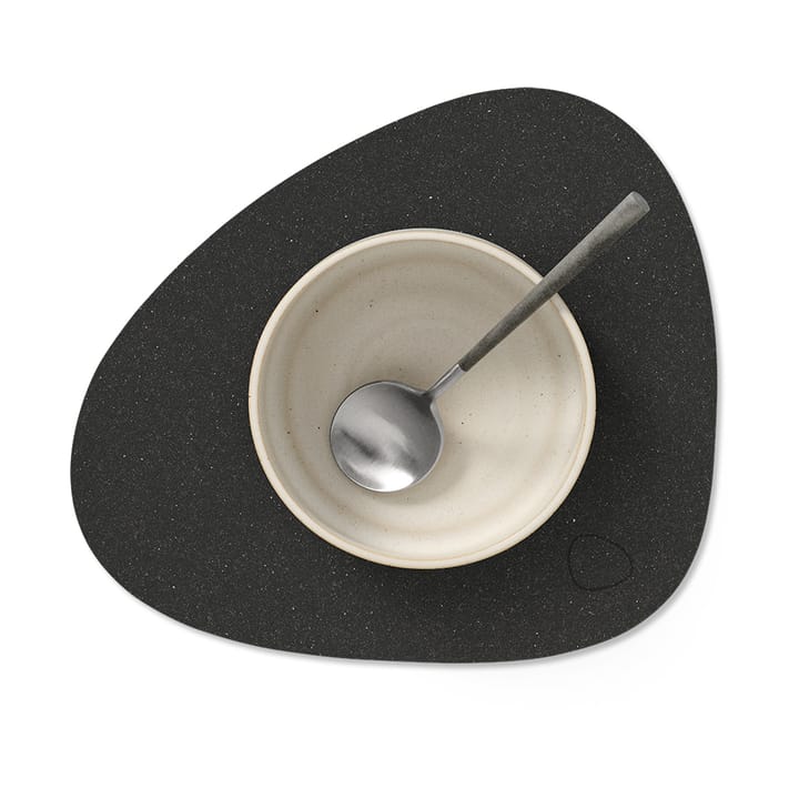 Set de table curve Core S , Flecked anthracite LIND DNA