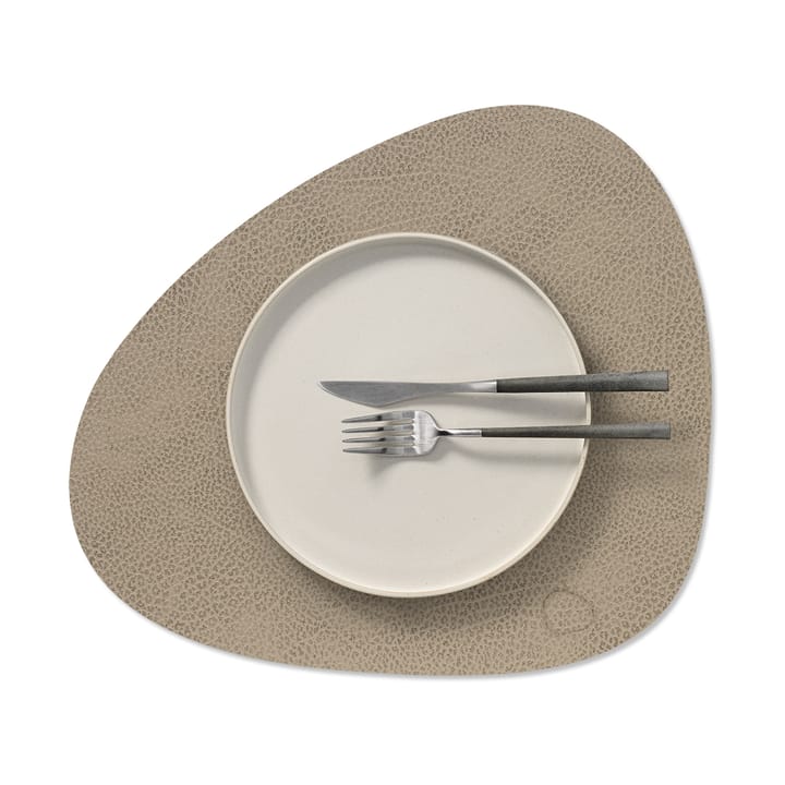 Set de table Hippo curve M, Gris chaud LIND DNA