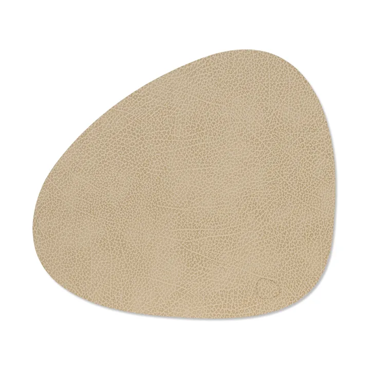 Set de table Hippo curve M - Sable, 35x31 cm - LIND DNA