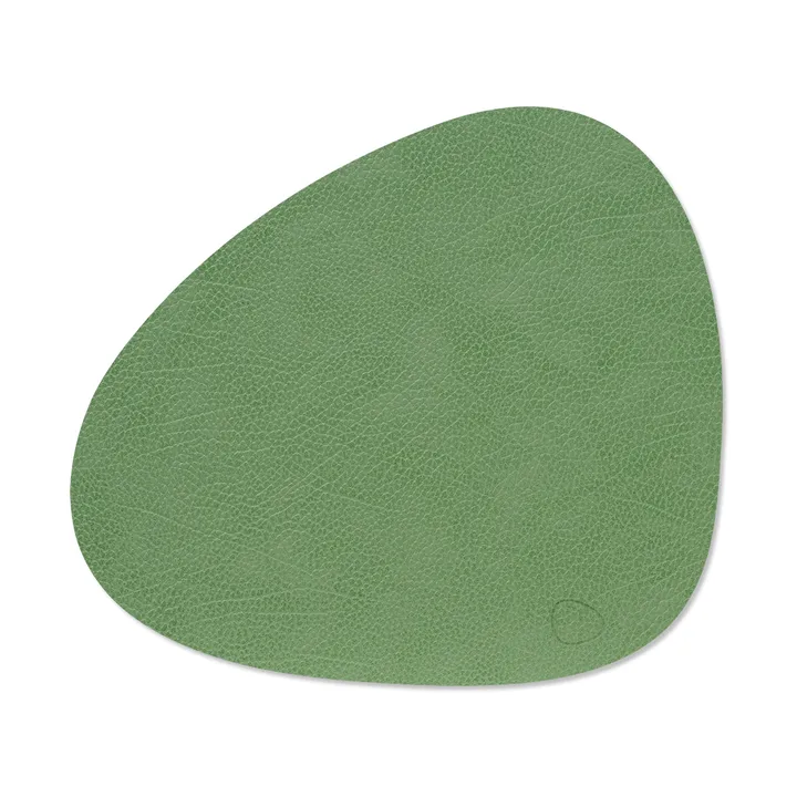 Set de table Hippo curve M - Vert forêt, 35x31 cm - LIND DNA