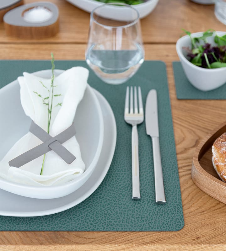 Set de table Hippo square - Vert pastel - LIND DNA