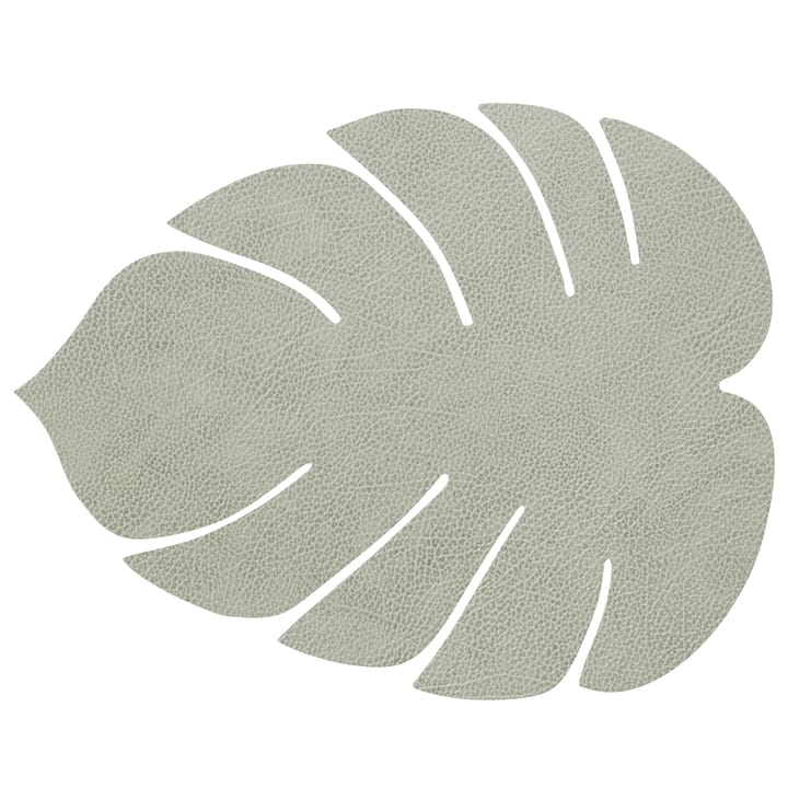 Set de table Monstera Leaf Hippo L - Vert olive - LIND DNA