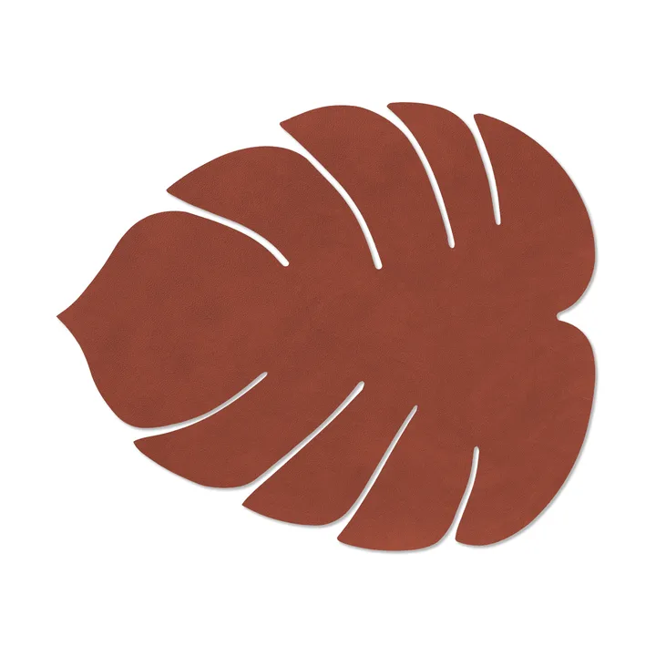 Set de table Monstera Leaf Nupo L - Sienna, 42x35 cm - LIND DNA