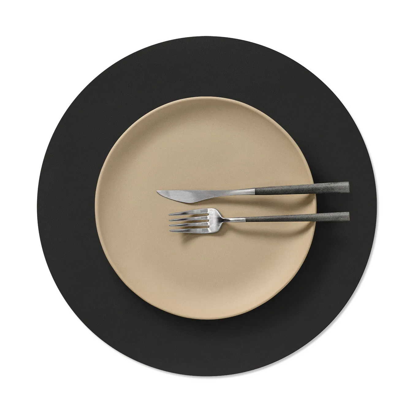 Set de table Nupo, Black ink, circle, L LIND DNA