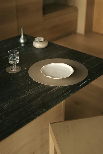 Set de table Nupo - Clay brown, circle, L - LIND DNA