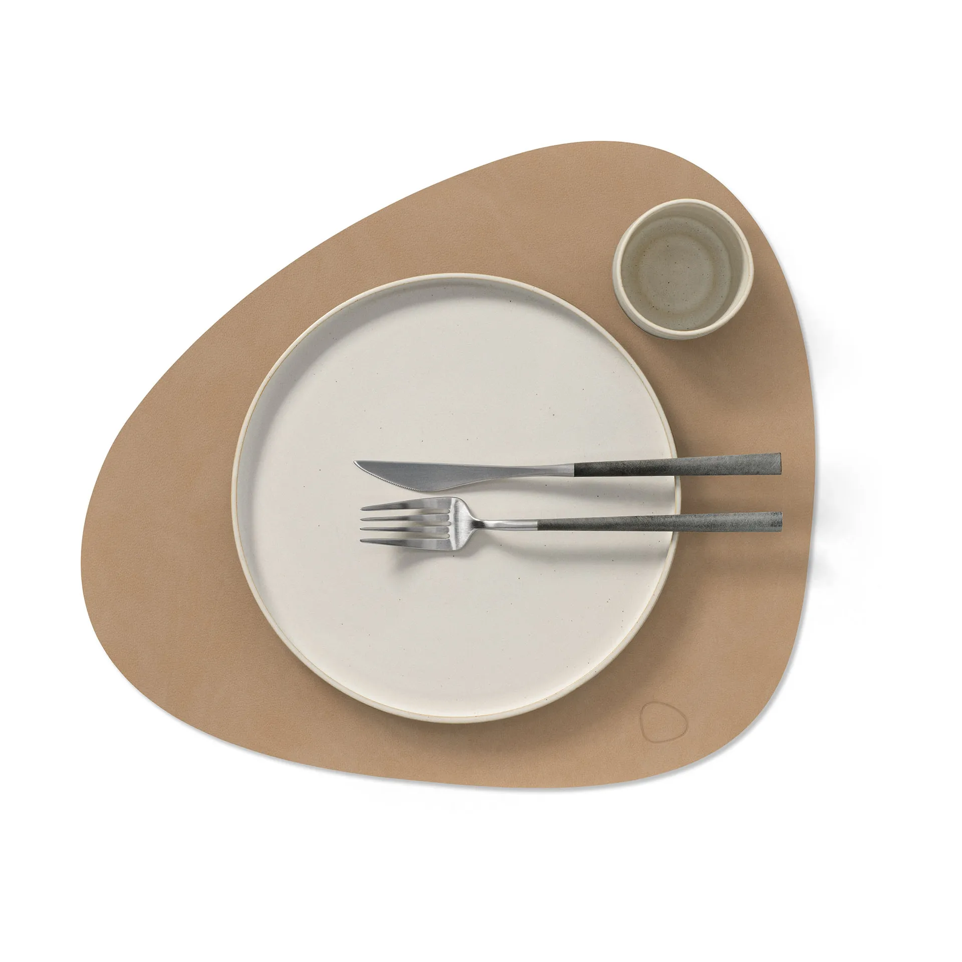 Set de table Nupo curve L, Nougat LIND DNA