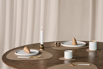 Set de table Nupo curve L - Nougat - LIND DNA