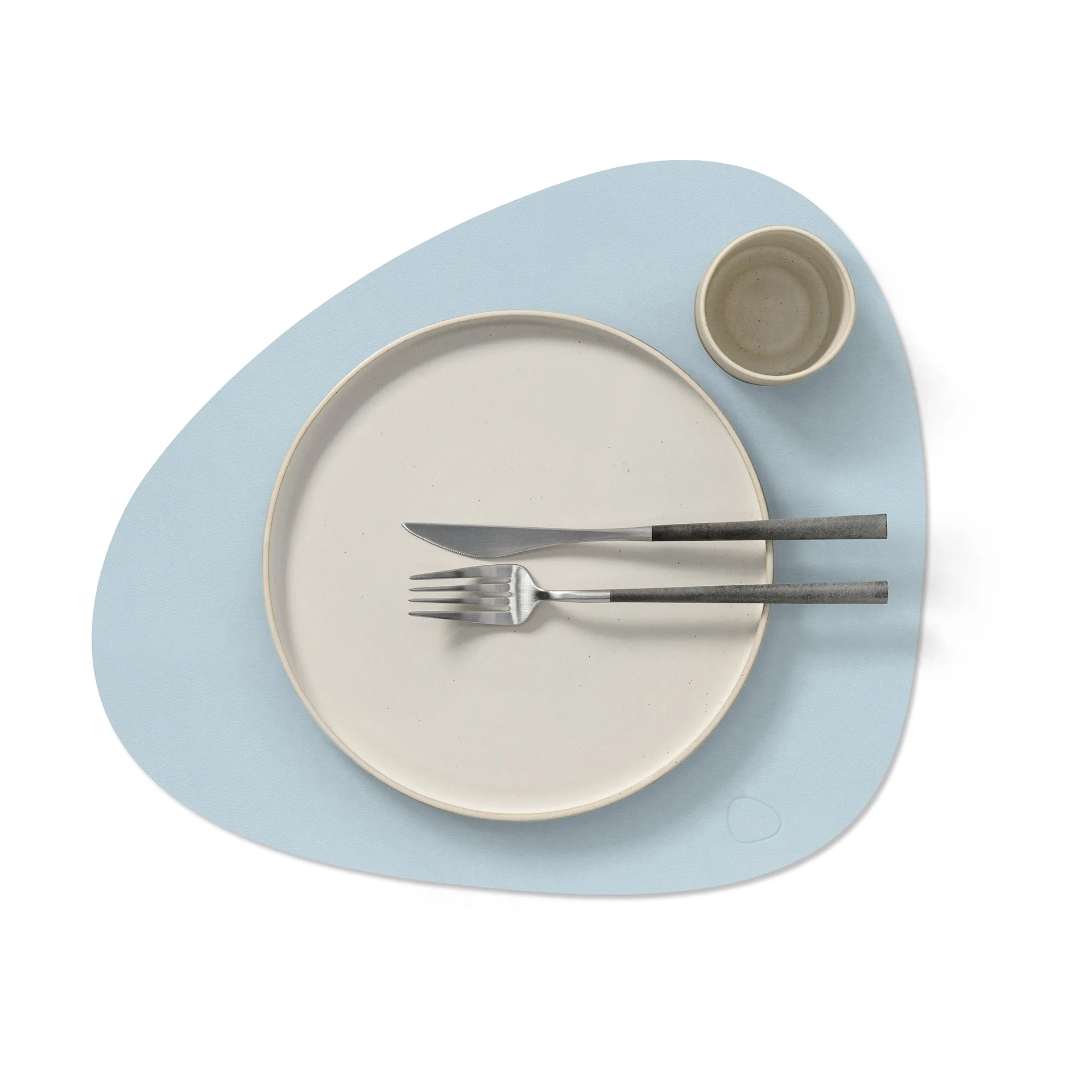 Set de table Nupo curve L, Soft sky LIND DNA