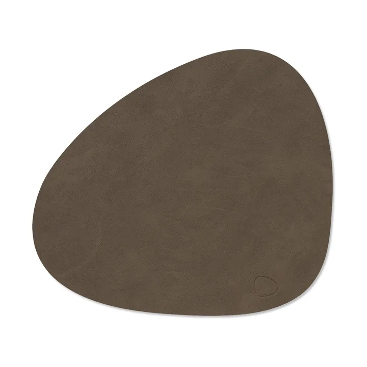 Set de table Nupo curve M - Caviar, 35x31 cm - LIND DNA