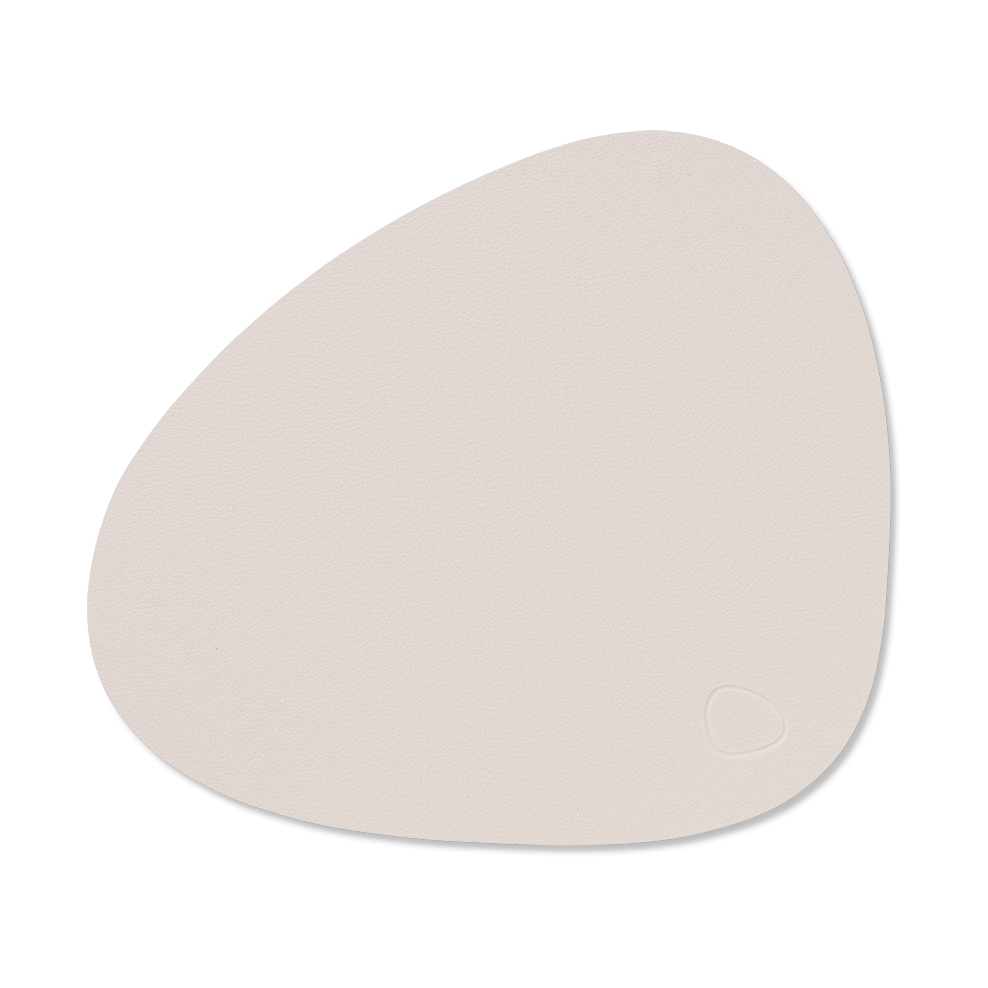 LIND DNA Set de table Nupo curve S Soft nude | Design Scandinave | Sets de table | Beige