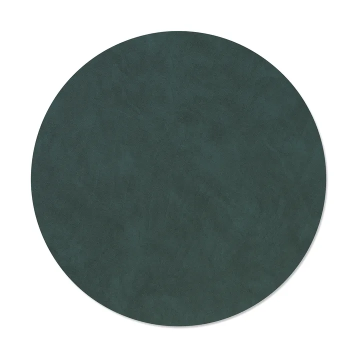 Set de table Nupo - Dark green, circle, L - LIND DNA