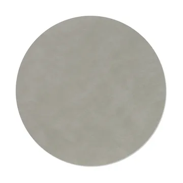 Set de table Nupo - Light grey, circle, L - LIND DNA
